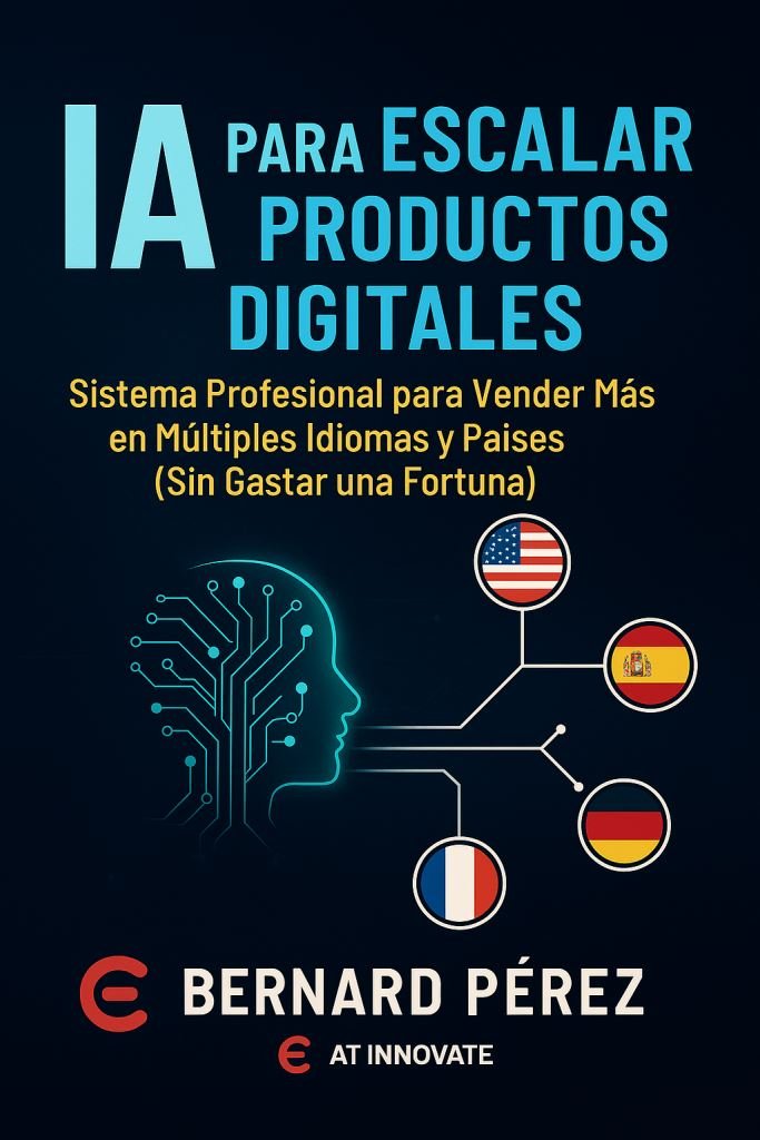 IA para Escalar Productos Digitales Sistema Profesional para Vender Más en Múltiples Idiomas y Países (Sin Gastar una Fortuna)