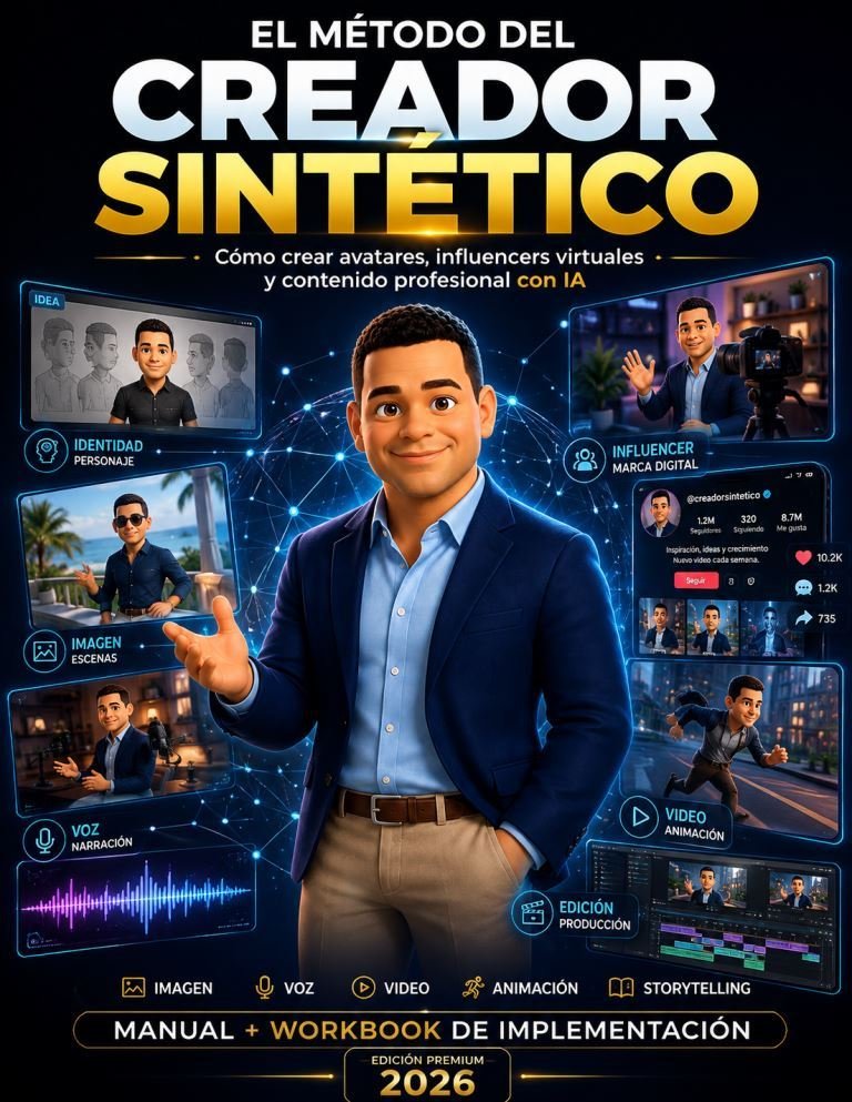 Cómo crear avatares, influencers virtuales y contenido profesional con IA